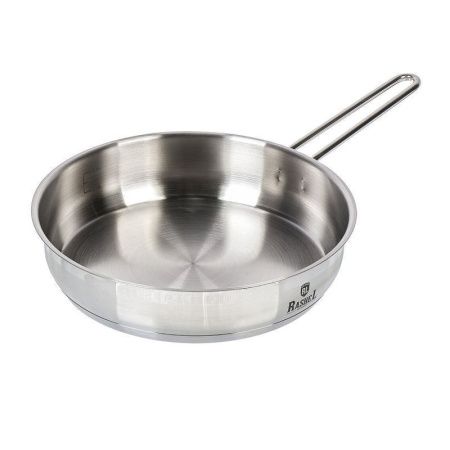 Сковорода 24см нерж.сталь ГРЕТТА с несъемной ручкой (6)