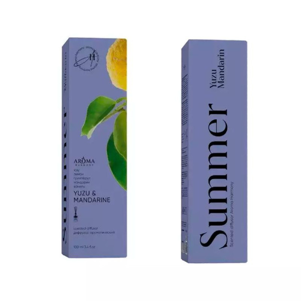 Аромадиффузор 60мл Aroma Harmony Summer Yuzu mandarin SU7510 (10)