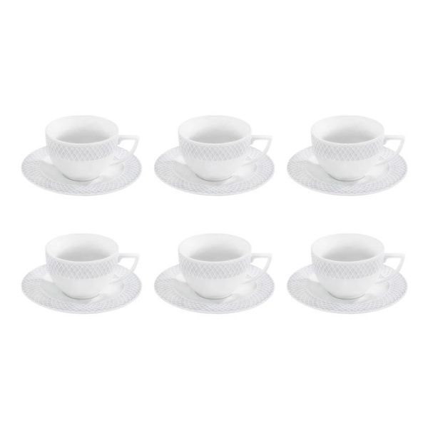 Кофейный набор 6пр фарфор на 6 персон 90мл Юлия Высоцкая подар.уп. WL-880107-JV/6C (12)