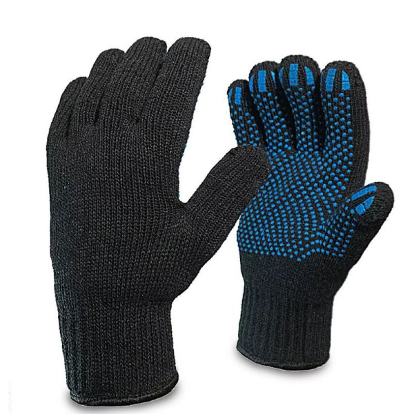 Перчатки утепленные ПШ двойные с ПВХ (200/250)