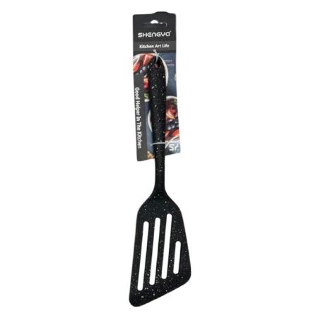Лопатка кулинарная с прорезями силикон 34*8,5см Р5020/JC-17431 (144)