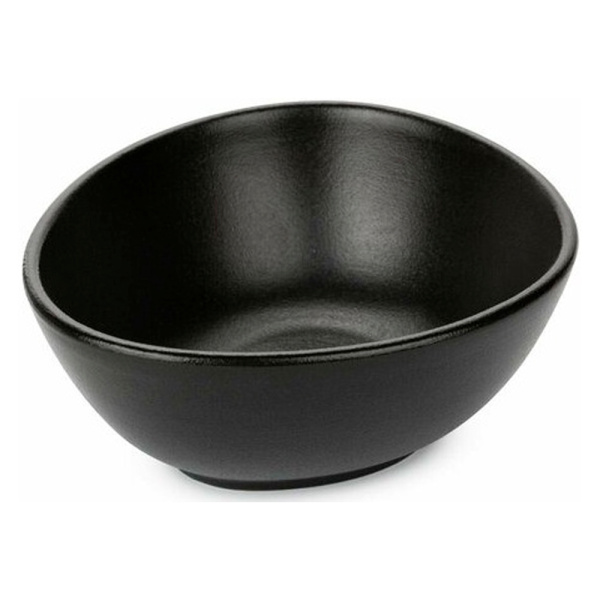 Салатник 400мл 16см фарфор ROCK BLACK треугольный DM8024-6 (6)