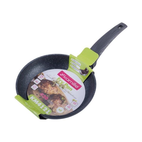 Сковорода 20см алюминий АП мрамор Black marble арт.4121 (10)