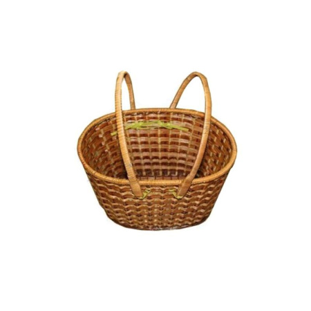 Корзина плетеная для пикника без крышки лоза 35*26*37см 01-086 (1)