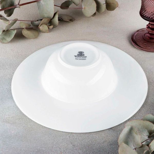 Тарелка глубокая 22,5см фарфор WL-991186/A (3/18)