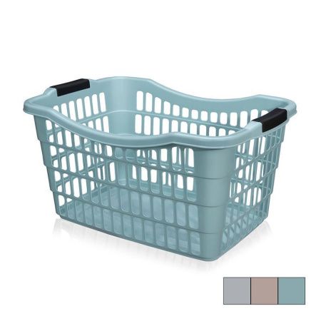 Корзина 40л 580*385*295мм универсальная прямоугольная с ручками 086 (20)