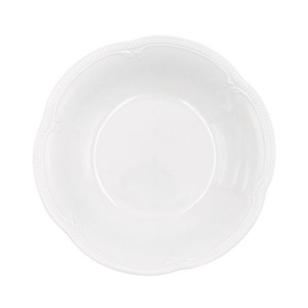 Тарелка глубокая 500мл 22,5*4см фарфор White Ornaments (32)