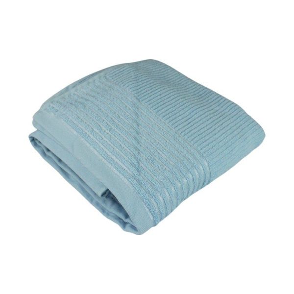 Полотенце махровое 70*130см Райт голубой 450гр м7793_01 L