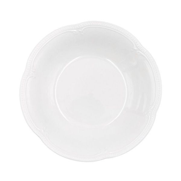 Тарелка глубокая 500мл 22,5*4см фарфор White Ornaments (32)