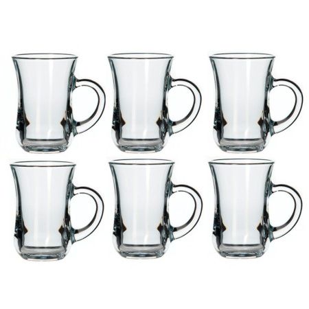 Кружки набор 6шт 140мл стекло АРМУД ЧАЙ И КОФЕ (4)