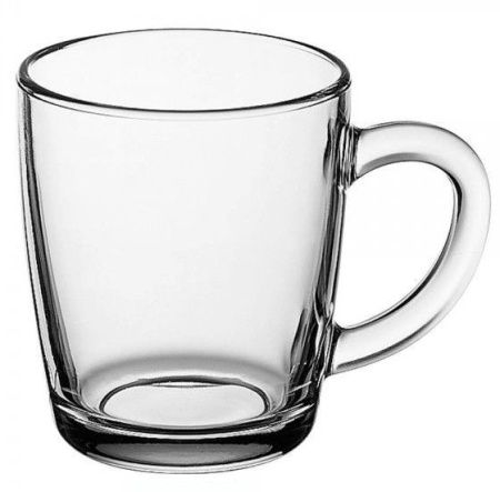 Кружка 350мл стекло БЕЙСИК (12) 55531SLB