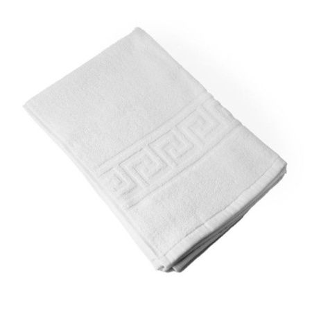 Коврик в ванную хлопок махровый 50*70 белый 700г Индия