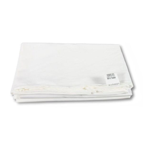 Простыня евро сатин Гостиница 220*215