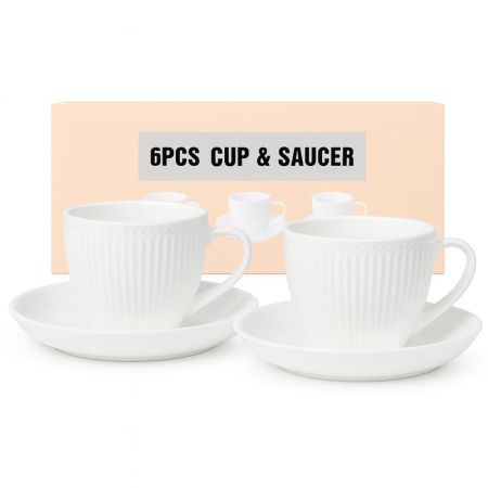 Чайный набор 12пр фарфор на 6 персон 230мл JC-17790 (8)