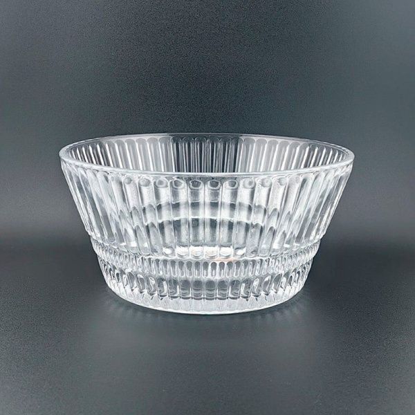 Салатник 17,8*8,6см стекло DELI