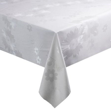 Клеенка ПВХ на тканевой основе BOGEMA шелкография белая 0,28мм*1,37*20м