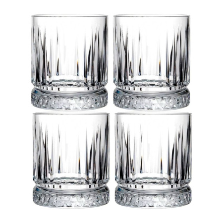 Стаканы набор 4шт 355мл стекло ЭЛИЗИЯ низкие (6)