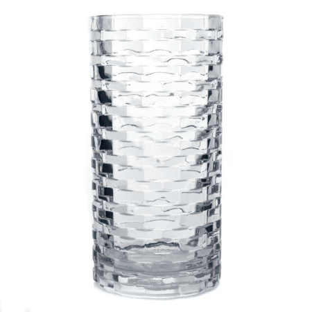 Ваза для цветов 24см стекло РАТТАН (6)