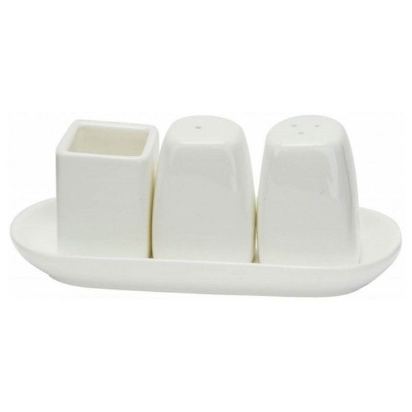 Набор для специй 2пр фарфор Ilona (солонка, перечница) WL-996005/SP (2/24)