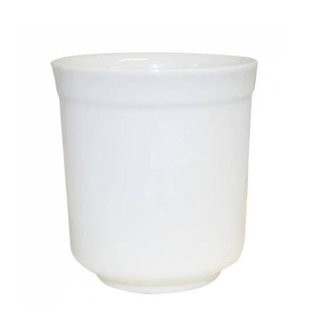 Кружка 250мл фарфор белый Цилиндрический (без ручки) (24)