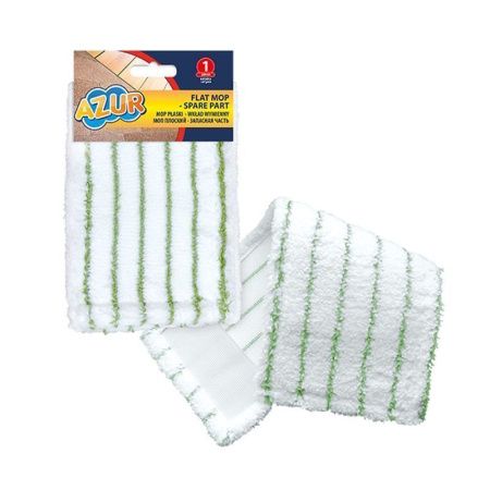 Насадка для швабры плоская микрофибра 410*150мм AZUR (24)