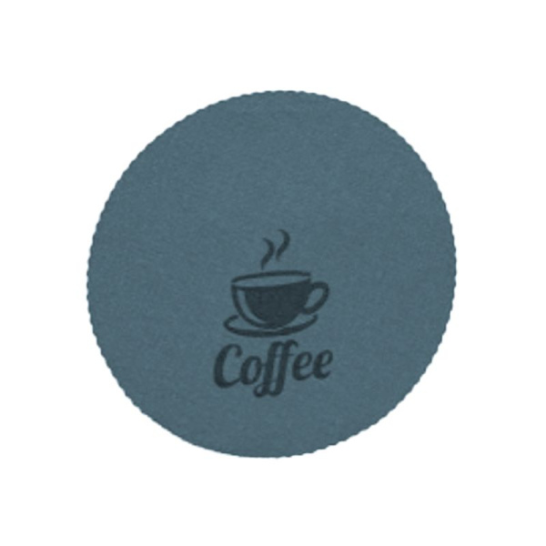 Салфетка сервировочная 32см ПВХ COFFEE коричневая JC-15506 (300)