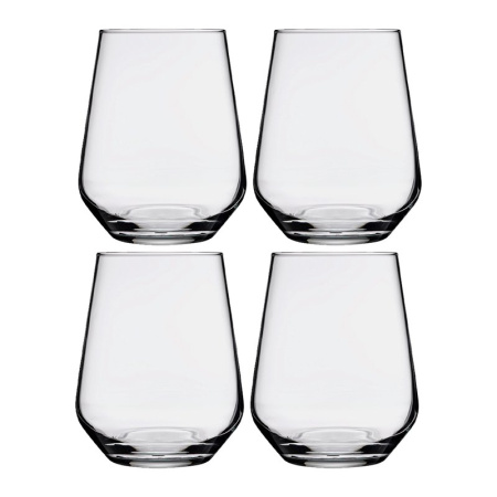 Стаканы набор 4шт 425мл стекло АЛЛЕГРА низкие (6)