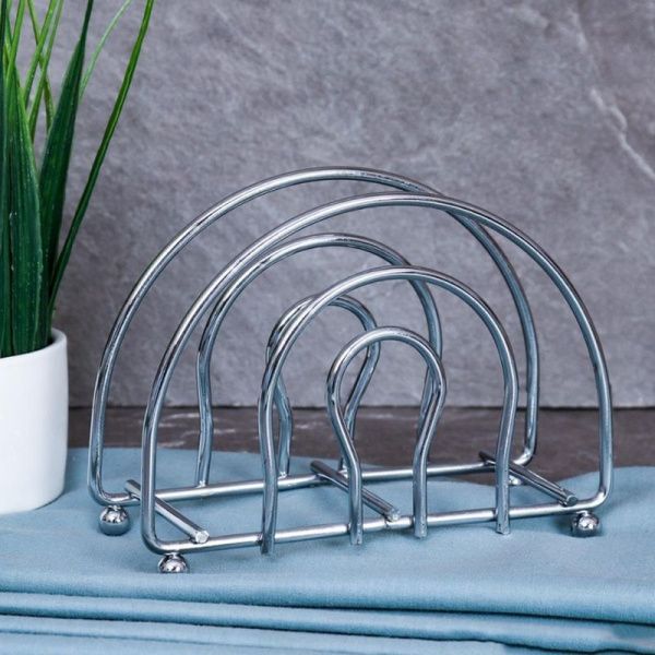 Салфетница 12,5*4,5*10см нерж.сталь S-180 (200)