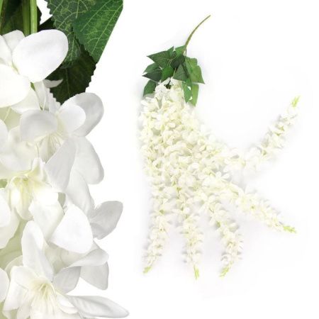 Цветы искусственные Букет 5 веток 90см пластик A39 (100/300)