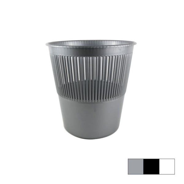 Корзина для бумаг №1 26*27см пластик (25)