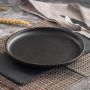Тарелка мелкая 21см фарфор ROCK BLACK десертная DM8022 (6)