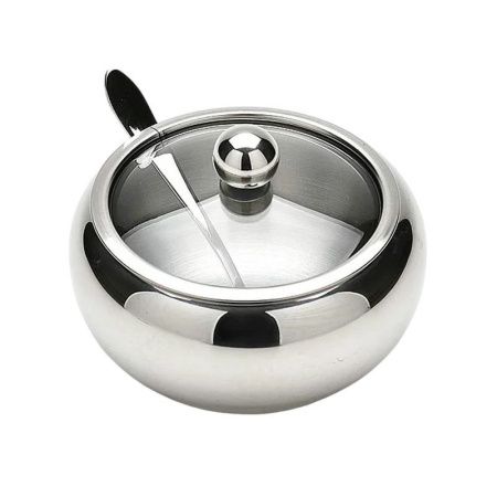 Сахарница 450мл нерж.сталь с ложкой MB25995 (36)