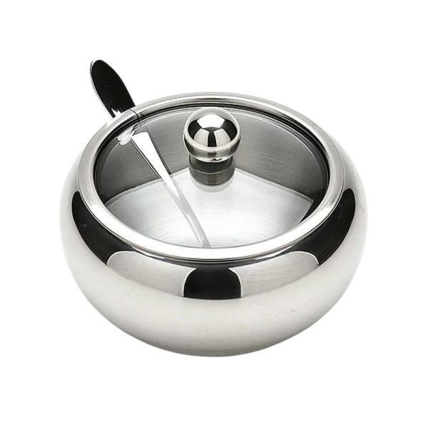 Сахарница 450мл нерж.сталь с ложкой MB25995 (36)