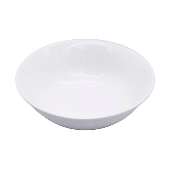 Салатник 400мл 15см фарфор белье круглый (8/80)