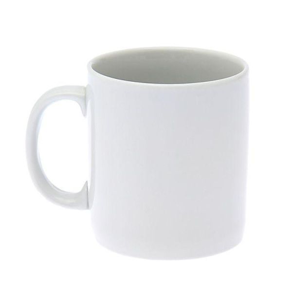 Кружка 300мл фарфор белый Европейский (24)