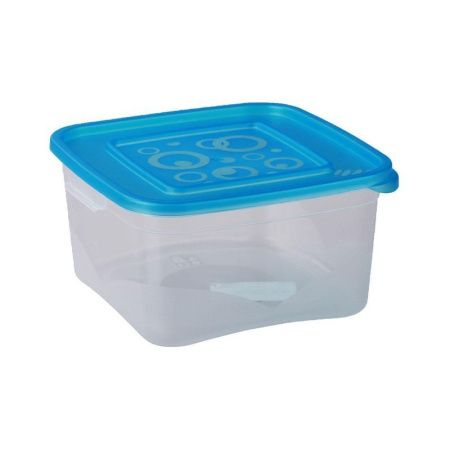 Контейнер пищевой 1л пластик квадратный (30)