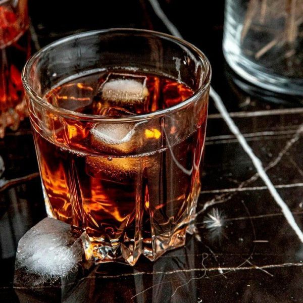 Стаканы для виски набор 6шт 300мл стекло КАРАТ (8)