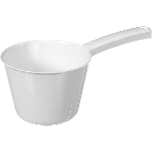 Ковш 1л пластик Белый ротанг (20)