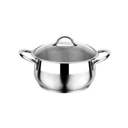 Кастрюля 3л нерж Everest стекл.крышка 20*12см 3ТТСКК0320049 (4)