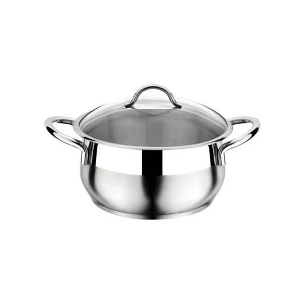 Кастрюля 3л нерж Everest стекл.крышка 20*12см 3ТТСКК0320049 (4)