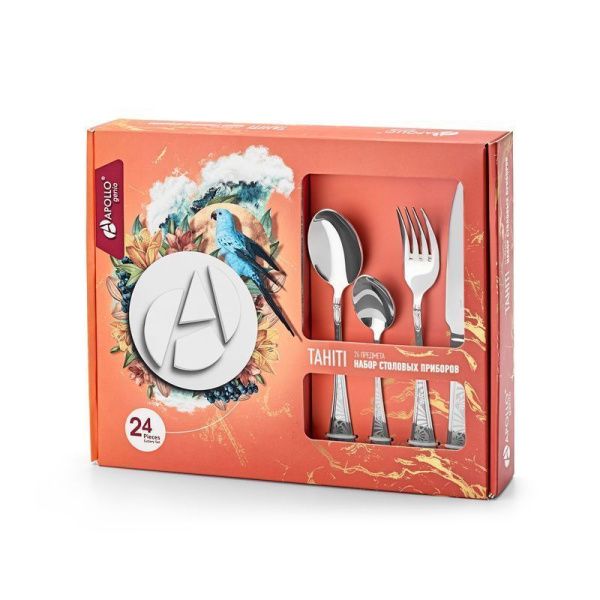 Набор столовых приборов 24пр нерж.сталь Tahiti THT-24 (4)