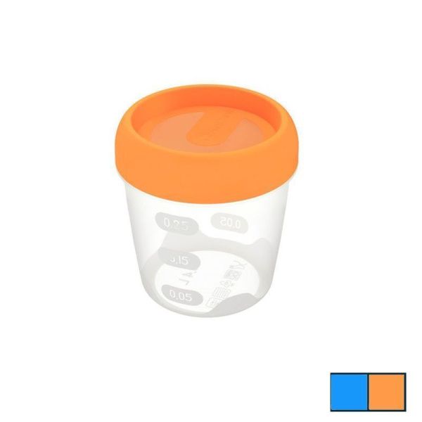 Банка для продуктов 400мл пластик с завинчивающейся крышкой Twist МИКС (18)