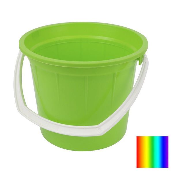 Ведро 2,5л пластик для питьевой воды без крышки Бр.1.01 (40)