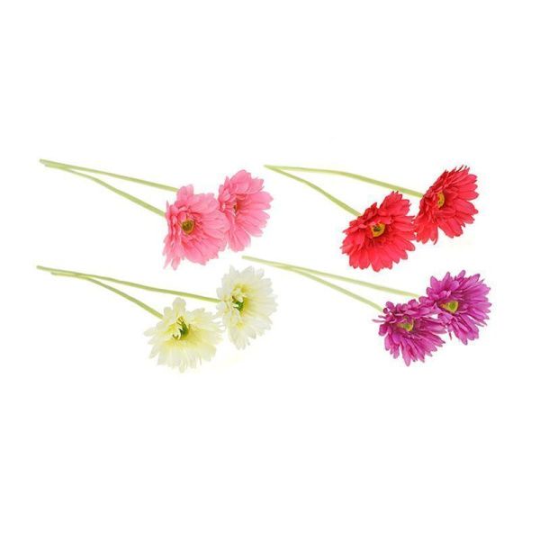 Цветы искусственные Гербера 55см пластик CD-4 (1500)