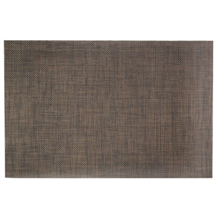 Салфетка сервировочная 30*45см ПВХ темно-коричневая JC-680тк (240)