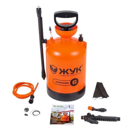 Опрыскиватель 6л с телескоп.брандспойтом 65-97см Классик ЖУК ОП-207 (6) 0383-00