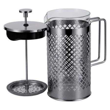 Френч-пресс 600мл нерж.сталь/стекло Franco (12)