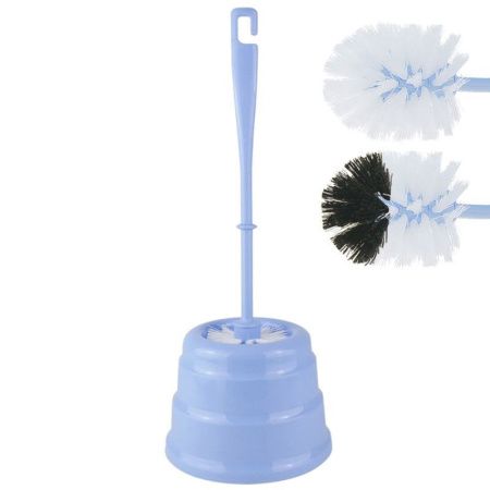 Ершик туалетный ПИРАМИДА голубой (25)