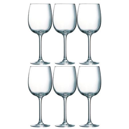 Бокалы для вина набор 6шт 300мл стекло АЛЛЕГРЕСС J8164 (4)