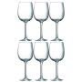 Бокалы для вина набор 6шт 300мл стекло АЛЛЕГРЕСС J8164 (4)